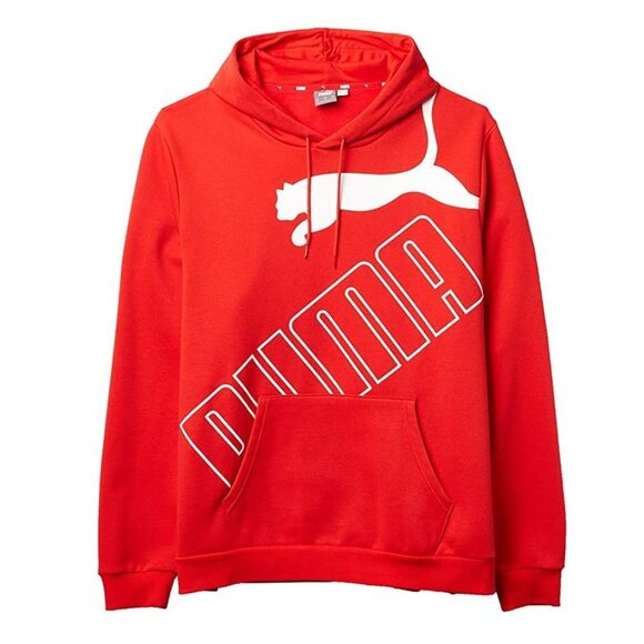 🎁 PUMA Mens Big Logo Fleece Hoodie - Picture 1 of 2